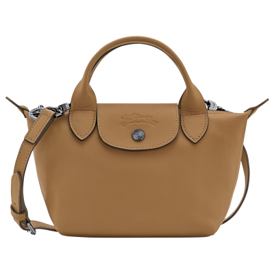 Le Pliage Xtra XS 手提包 , 烟草色 - 皮革