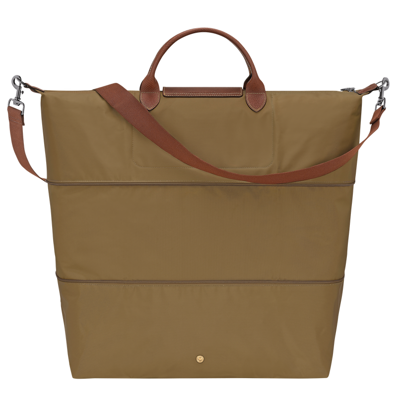 Le Pliage Original Extensible travel bag , Olive - Recycled canvas  - View 3 of  7