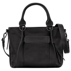 Longchamp 3D 手提包 S, 黑色