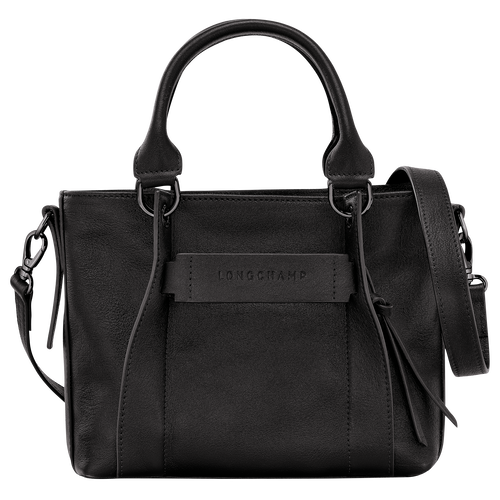 Longchamp 3D S 手提包 , 黑色 - 皮革 - 查看 1 6