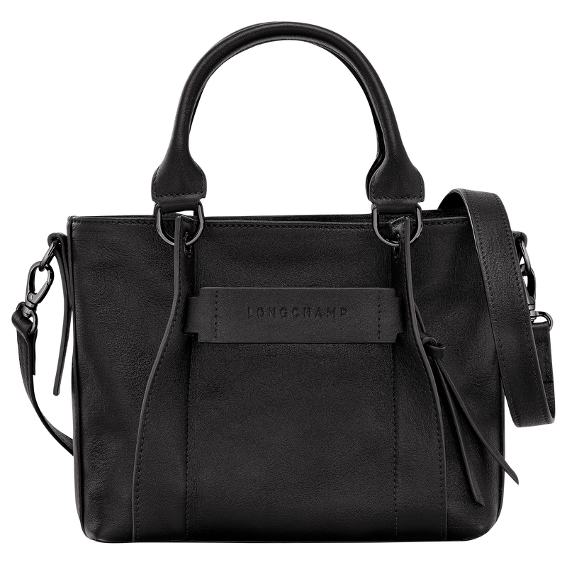Longchamp 3D S 手提包 , 黑色 - 皮革  - 查看 1 6