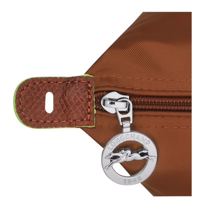 Le Pliage Green S Travel bag , Cognac - Recycled canvas  - View 5 of  6