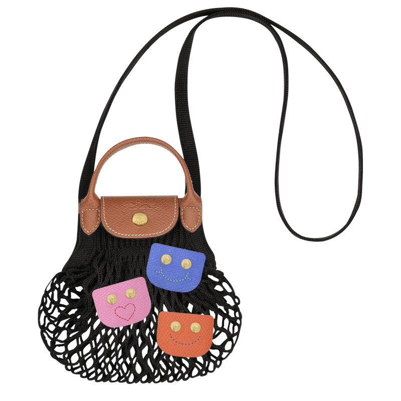 Le Pliage Filet XS 网袋 , 黑色 - 帆布  - 查看 6 6