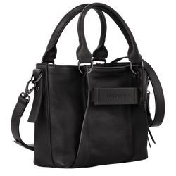 Longchamp 3D 手提包 S, 黑色