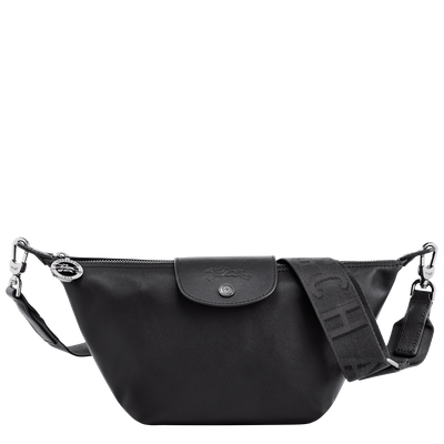 Le Pliage Xtra XS Crossbody bag , Black - Leather