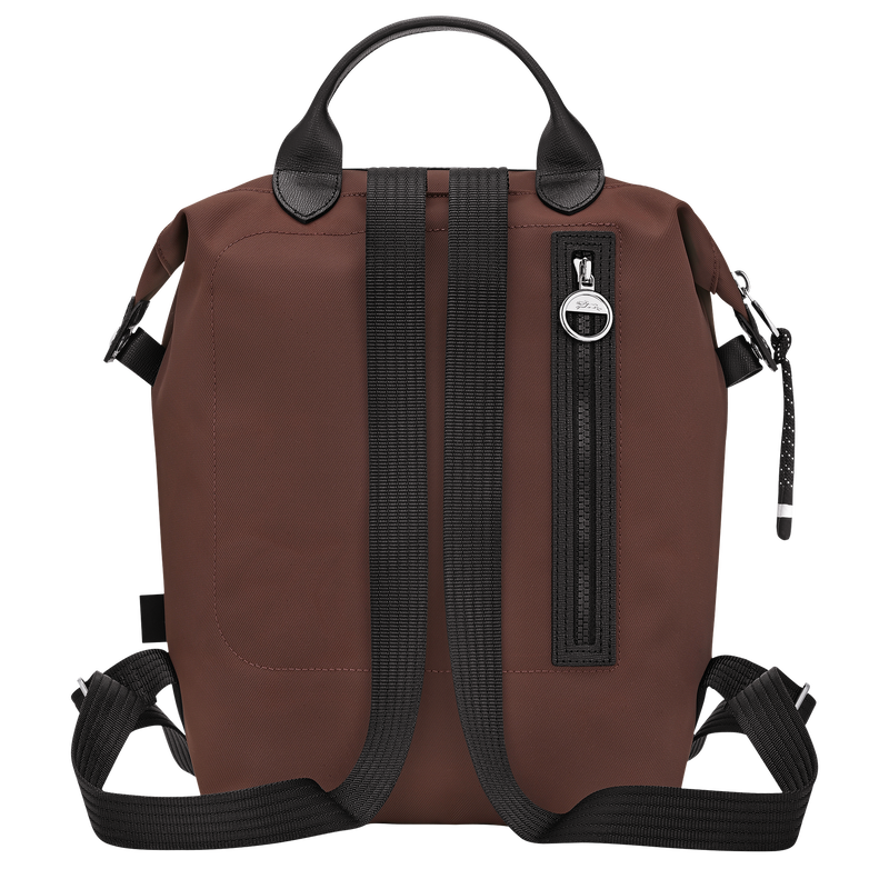 Le Pliage Energy L 双肩背包 , 可可色 - 再生帆布  - 查看 4 6