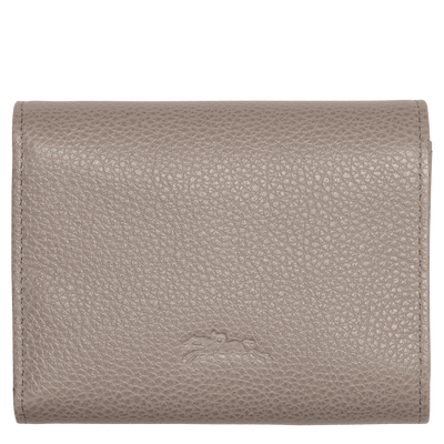 Le Foulonné Wallet , Turtledove - Leather
