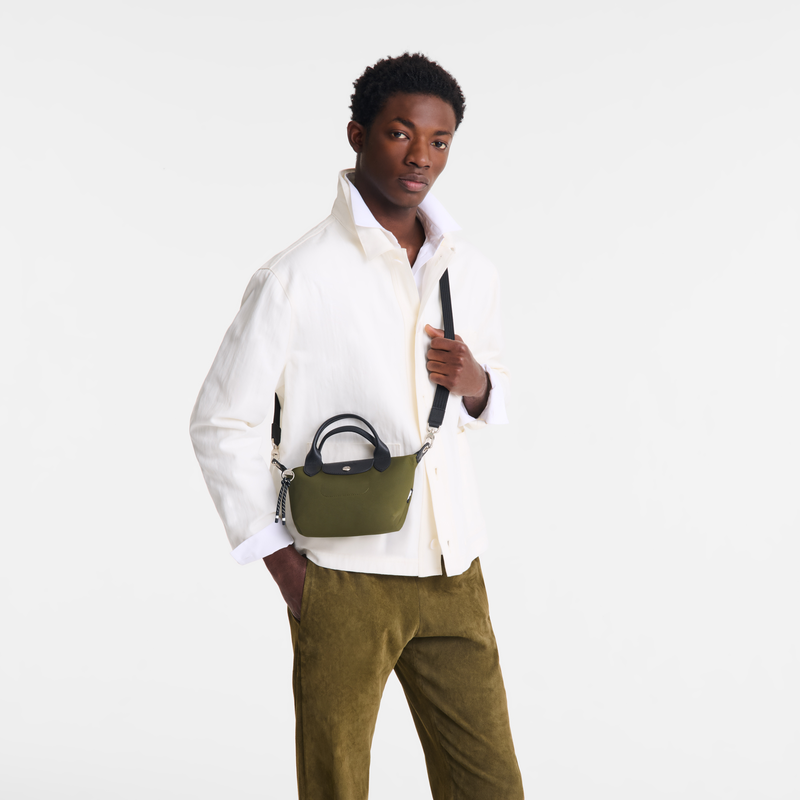 Le Pliage Energy XS 手提包 , 卡其色 - 再生帆布  - 查看 2 6