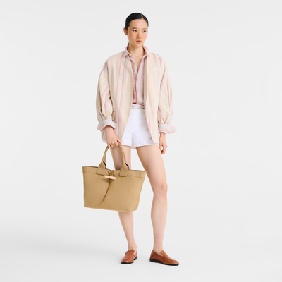 Le Roseau L 托特包 , 沙漠色 - 帆布