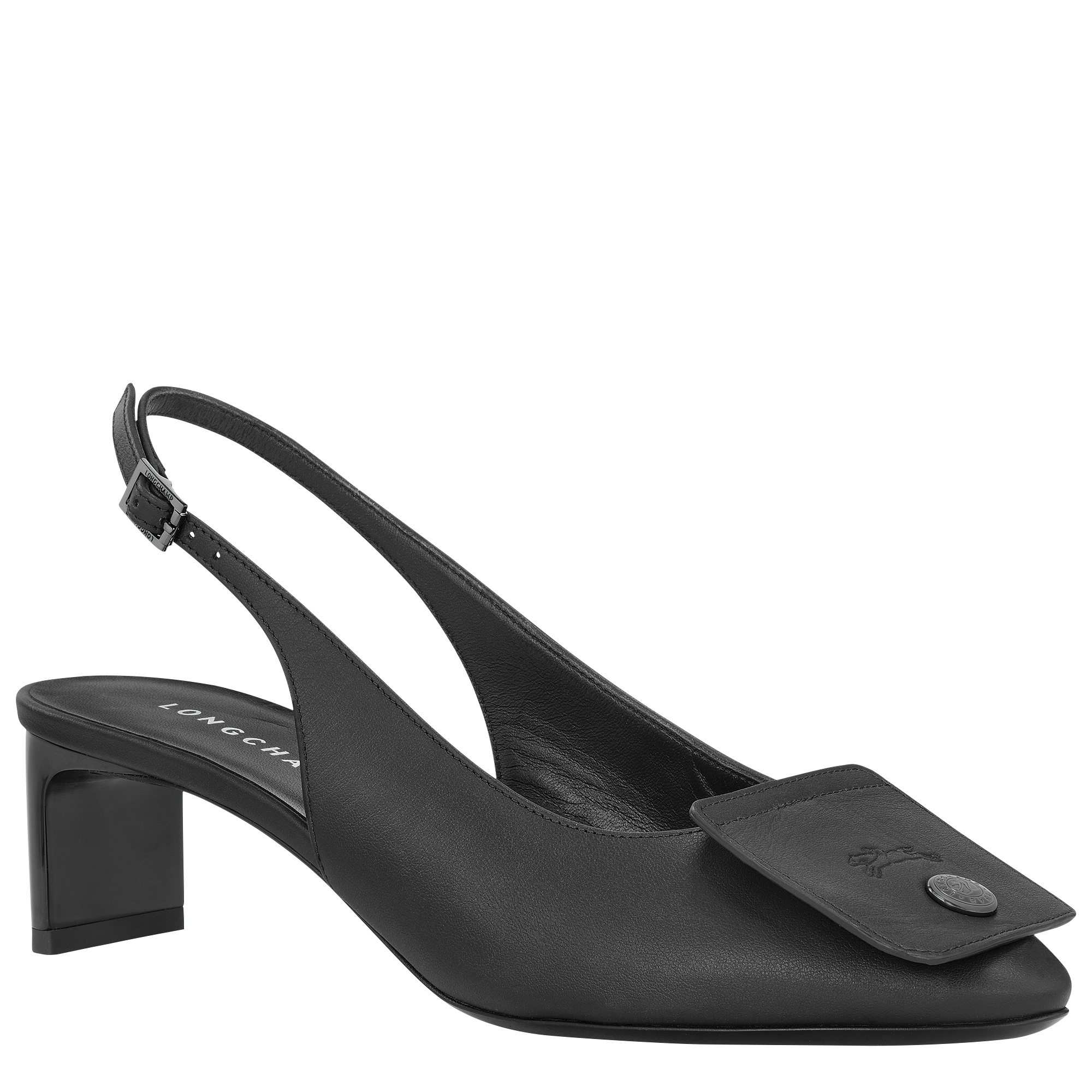 Slingback pumps, 黑色 - 查看 3
5 - 放大 Le Pliage Xtra Slingback pumps, 黑色
