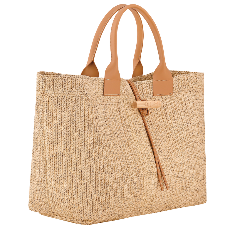 Le Roseau XL Tote bag , Vegetal - Canvas  - View 3 of  4