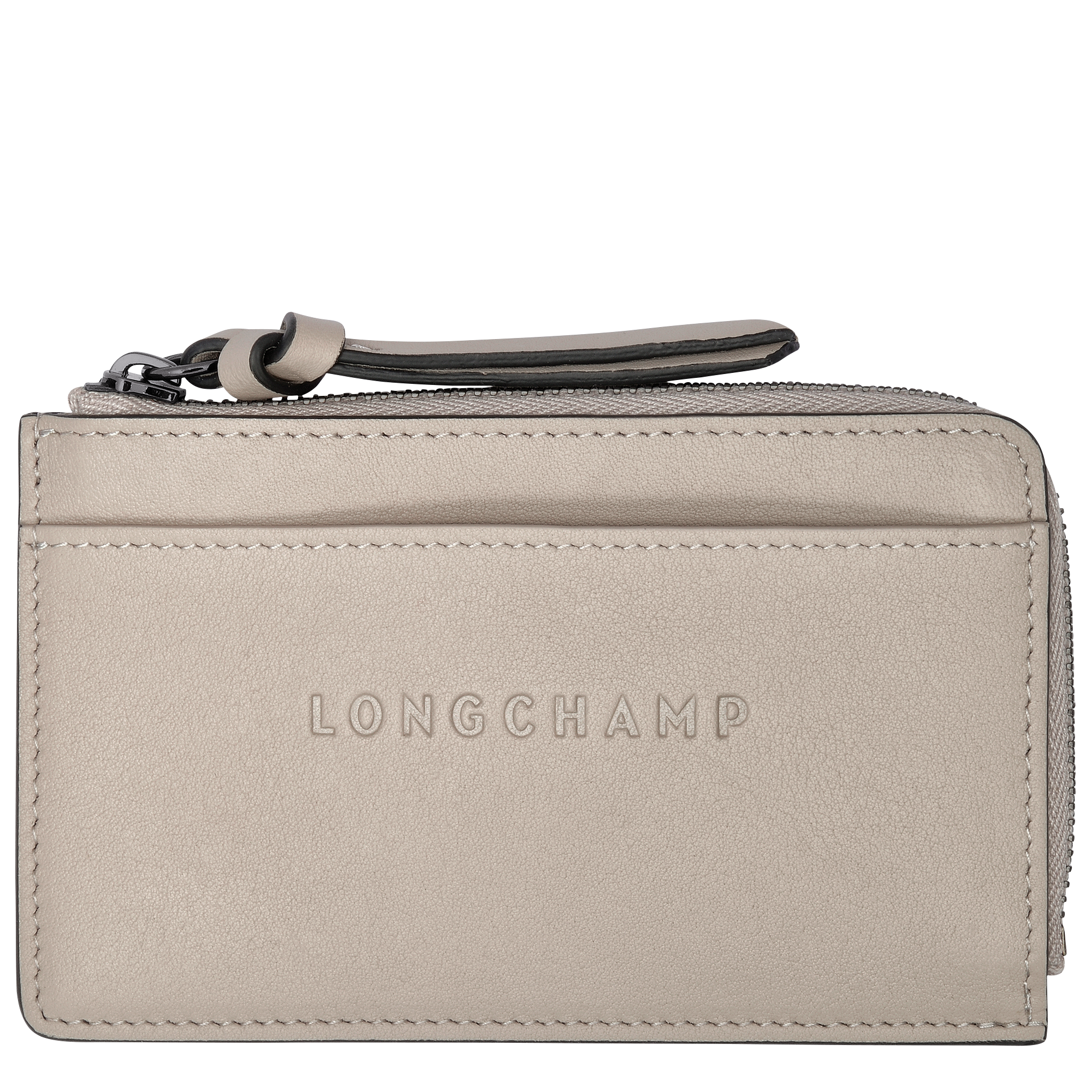 Longchamp 3D 卡夹, 土褐色