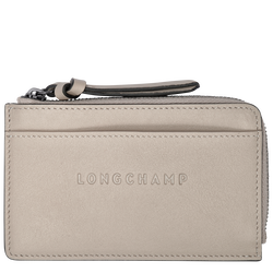 Longchamp 3D Card holder , Clay - Leather