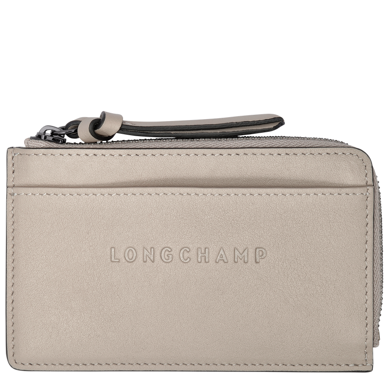 Longchamp 3D 卡夹 , 土褐色 - 皮革  - 查看 1 3