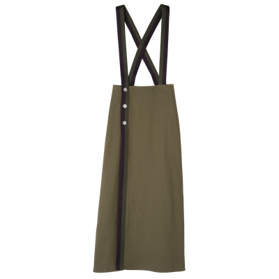 Midi skirt , Artichoke - Canvas