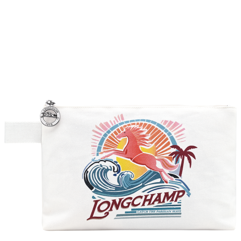 Le Pliage Collection Pouch , Rainbow - Canvas  - View 1 of  4