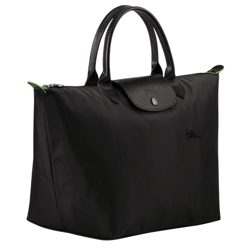 Le Pliage Green M 中号手提包 , 黑色 - 再生帆布 - 查看 3 7