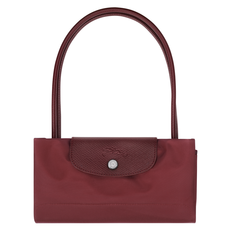 Le Pliage Green M Tote bag , Pomegranate - Recycled canvas  - View 7 of  7
