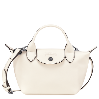 Le Pliage Xtra XS 手提包 , 象牙白 - 皮革