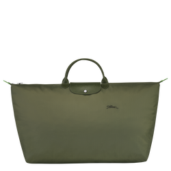 Le Pliage Green M 旅行包 , 森林 - 再生帆布