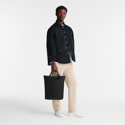 Le Pliage Xtra 托特包 , 黑色 - 皮革