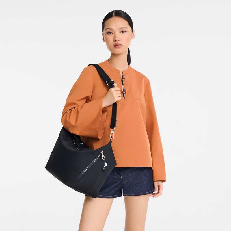 Le Pliage Energy M 斜挎包 , 黑色 - 帆布  - 查看 2 6
