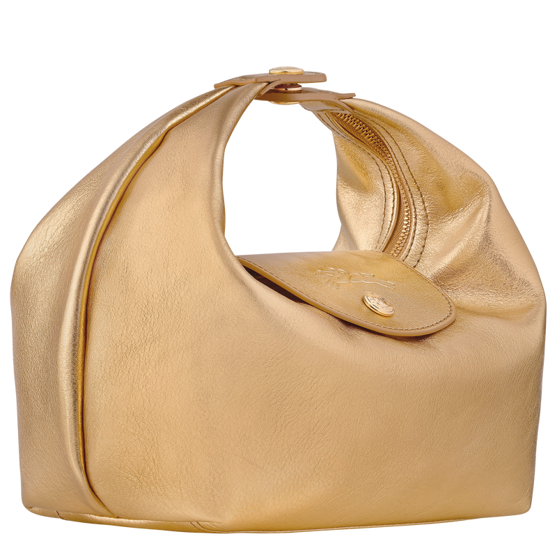 Le Pliage Xtra XS 手提包 , 金色 - 皮革  - 查看 3 4