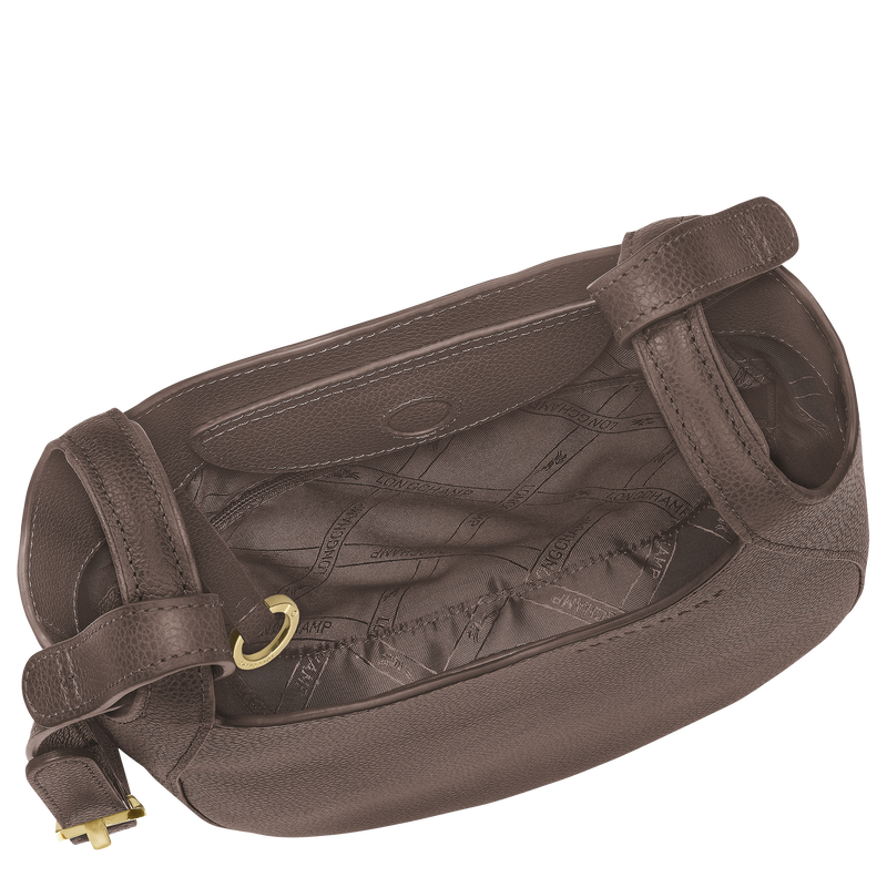 Le Foulonné S Crossbody bag , Taupe - Leather  - View 5 of  6