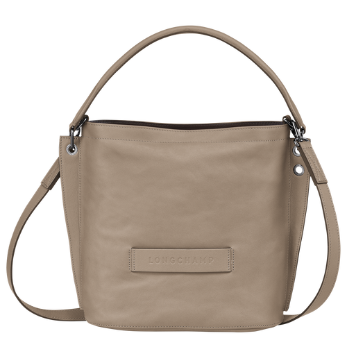 Longchamp 3D 斜挎包, 水貂色