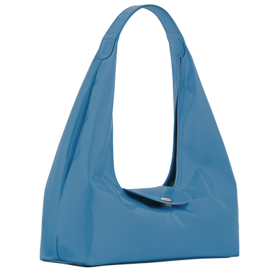 Le Pliage Xtra M 单肩包 , 蔚藍色 - 皮革