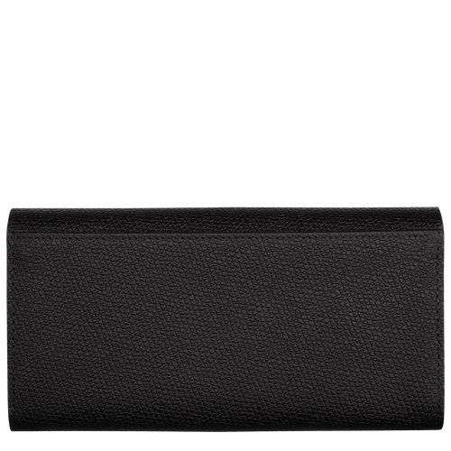 Roseau Continental wallet , Black - Leather - View 2 of  4