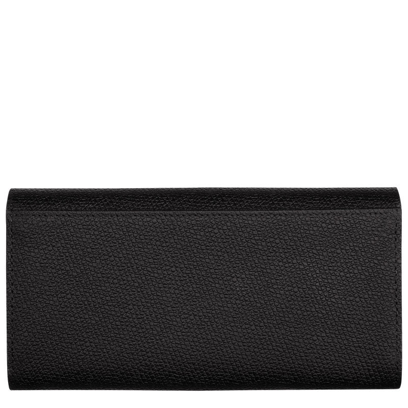 Roseau Continental wallet , Black - Leather  - View 2 of  4
