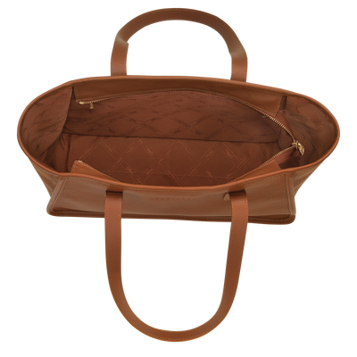 Le Foulonné Tote bag L, Caramel