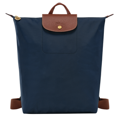 Le Pliage Original M 双肩背包 , 海军蓝色 - 帆布
