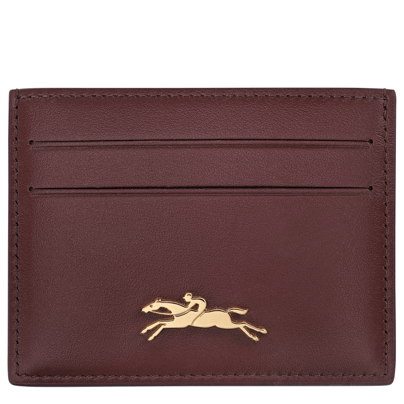 Le Roseau 卡夹 , 勃艮第色 - 皮革  - 查看 1 2