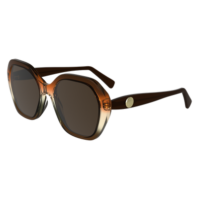 Sunglasses , Brown/Orange - Acetate