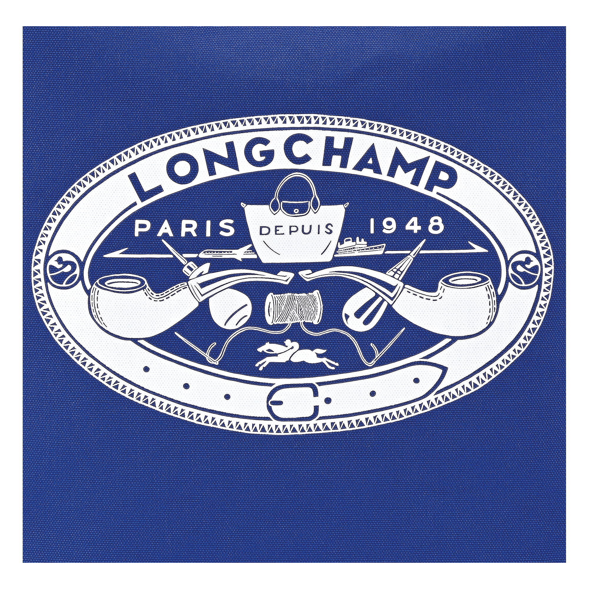 Tote bag M, Cobalt - View 5 of 
        5 - zoom in Le Pliage Collection Tote bag M, Cobalt