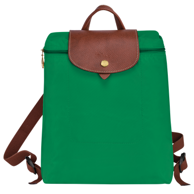 Le Pliage Original M 双肩背包 , 绿色 - 再生帆布