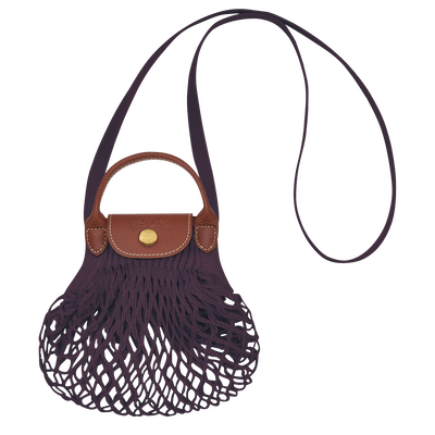 Le Pliage Filet XS 网袋 , 暗紫色 - 帆布