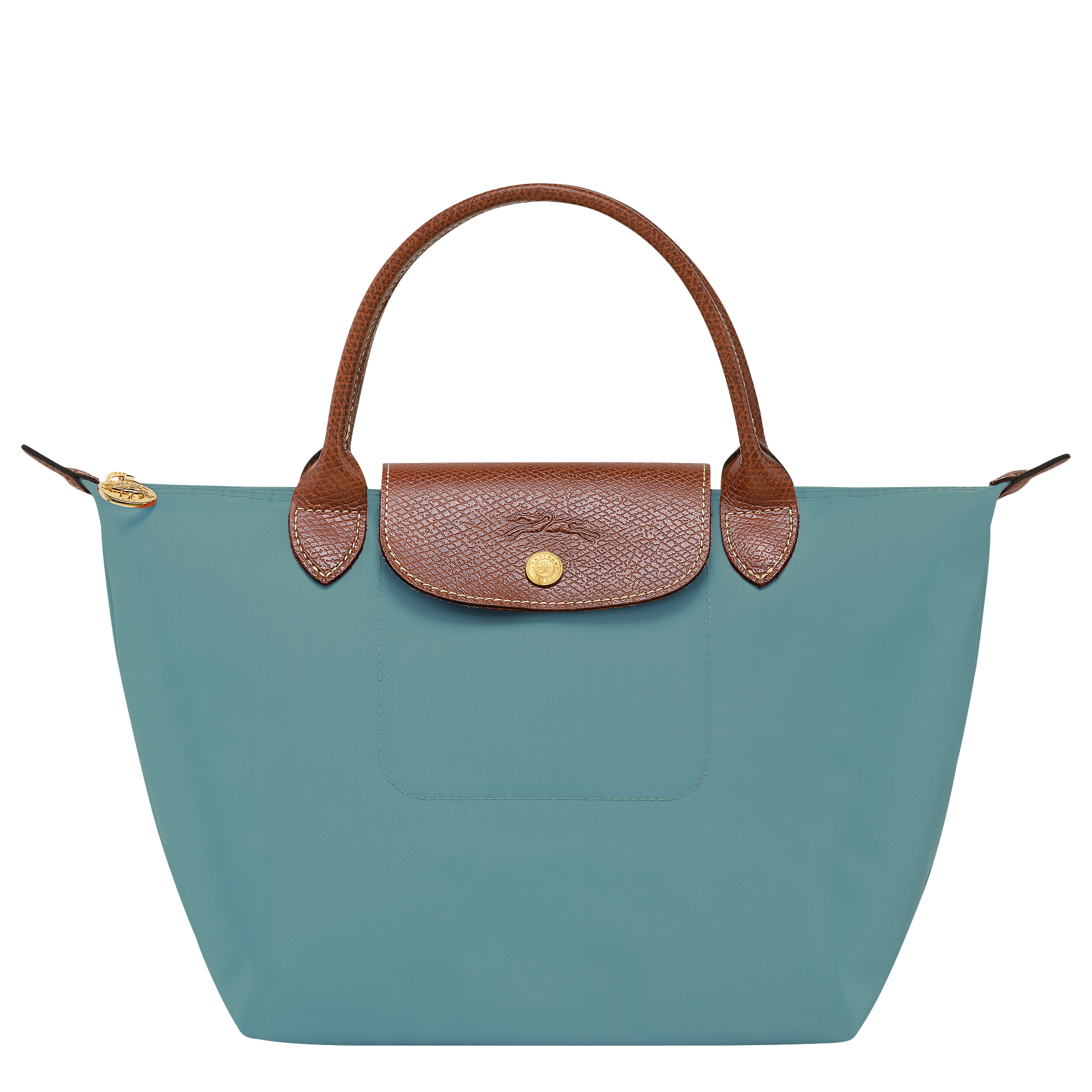 手提包 S, 尤加利绿 - 查看 1
        7 - 放大 Le Pliage Original 手提包 S, 尤加利绿