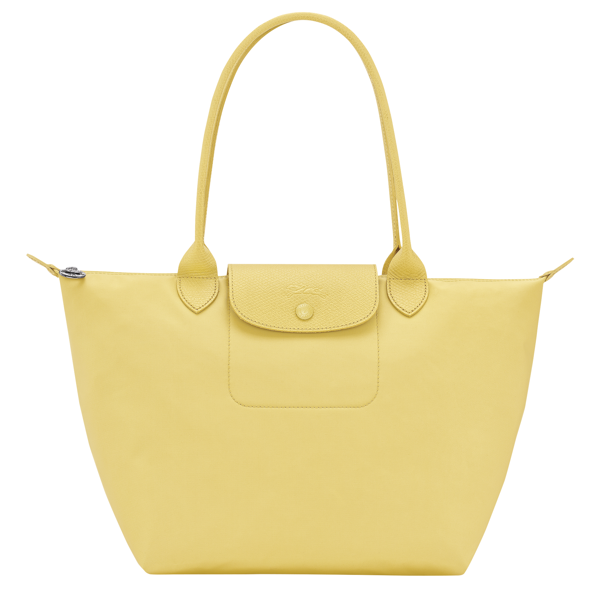 Le Pliage One 托特包 M, 青柠色
