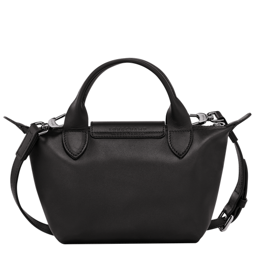 Longchamp x Robert Indiana XS 手提包 , 黑色 - 皮革 - 查看 4 5