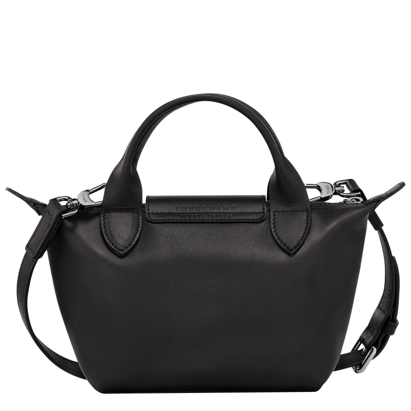 Longchamp x Robert Indiana XS 手提包 , 黑色 - 皮革  - 查看 4 5