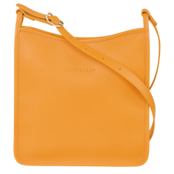 Le Foulonné M Crossbody bag , Apricot - Leather