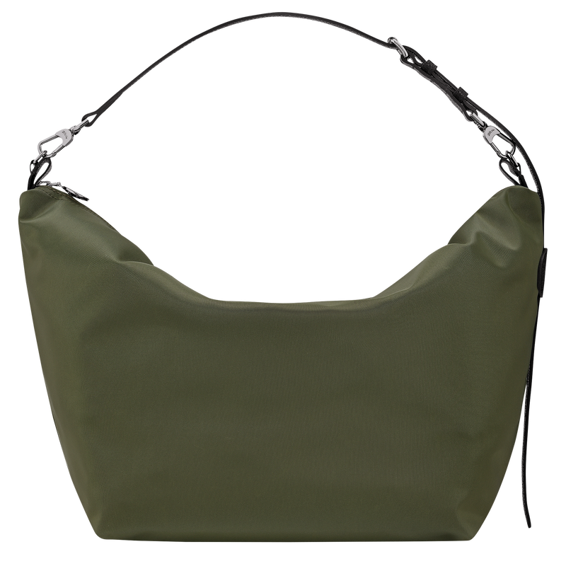 Le Slouchy M Hobo 袋 , 森林绿 - 帆布  - 查看 1 2