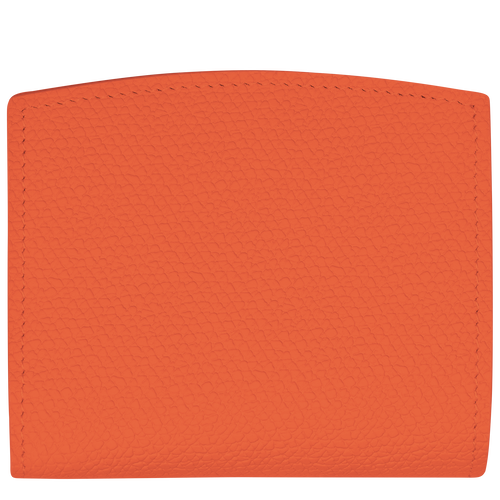 Roseau Wallet , Orange - Leather - View 2 of  4