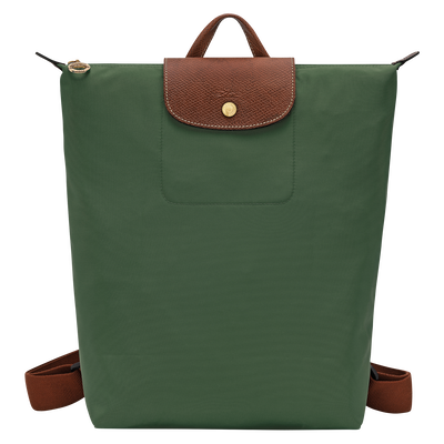Le Pliage Original M 双肩背包 , 英伦绿 - 帆布