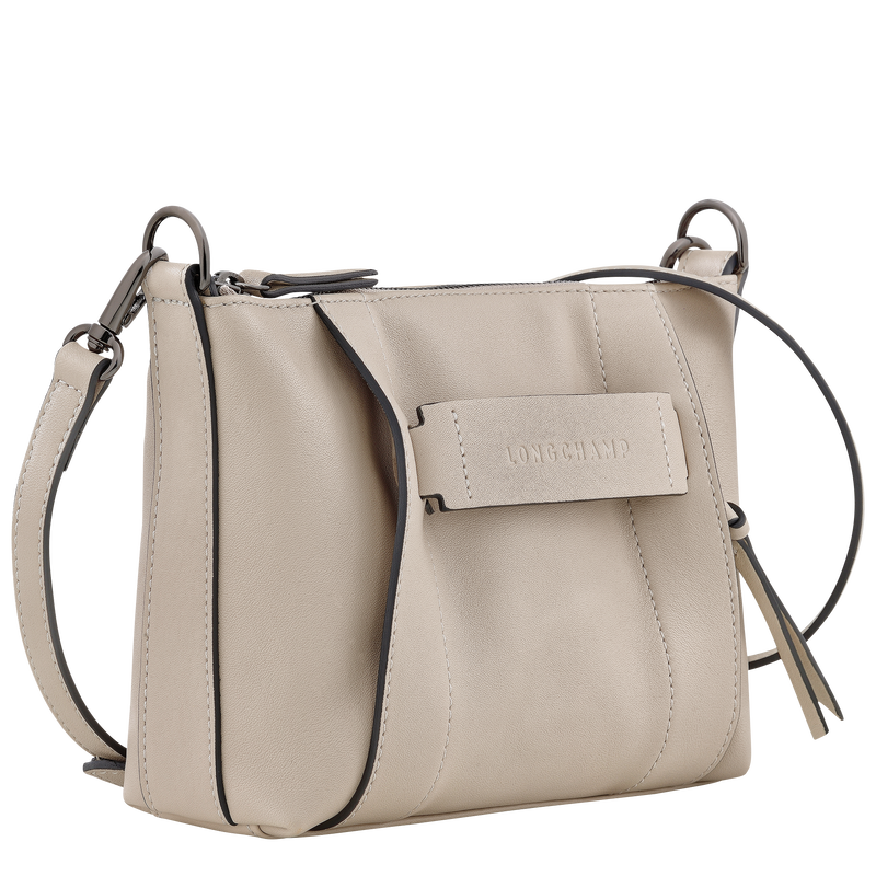 Longchamp 3D S Crossbody bag , Clay - Leather  - View 3 of  4