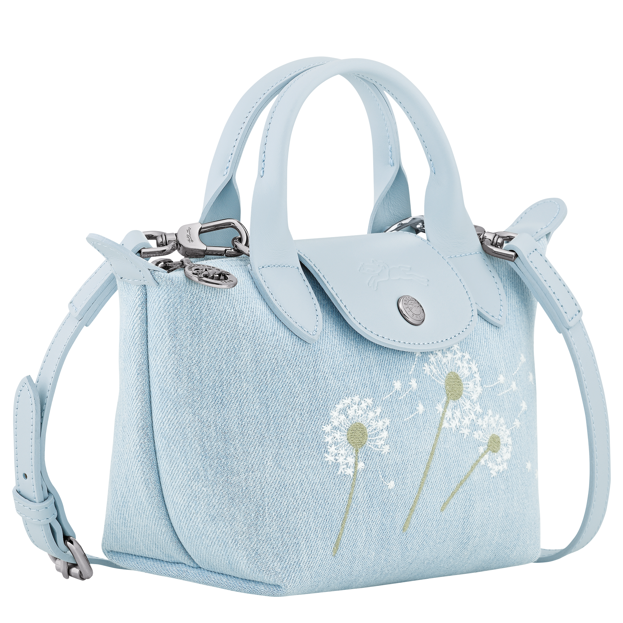 Le Pliage Collection 手提包 XS, 天空蓝