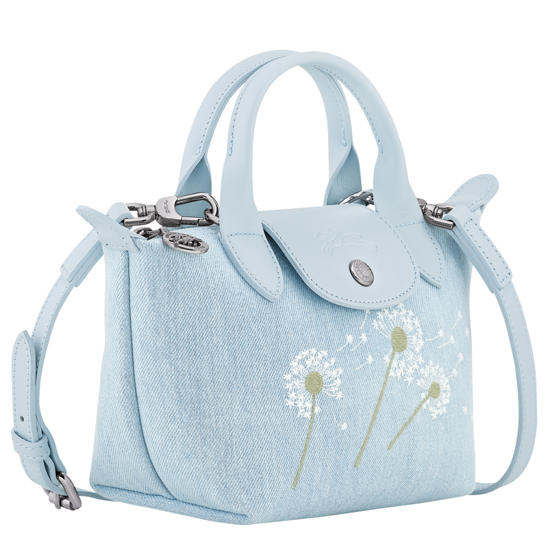 Le Pliage Collection XS 手提包 , 天空蓝 - 帆布  - 查看 2 5